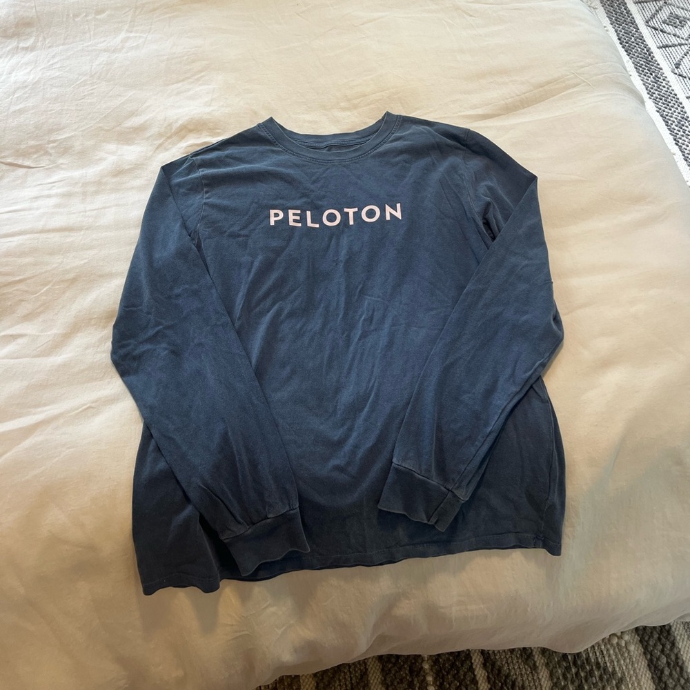 Longsleeve Peloton Shirt Blue size L